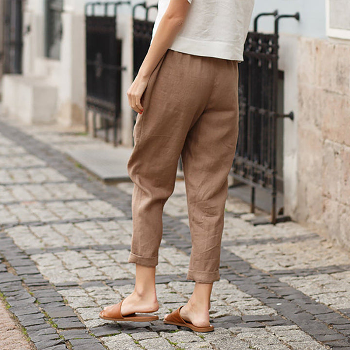 Lyra - Maßgeschneiderte Hose mit geradem Bein