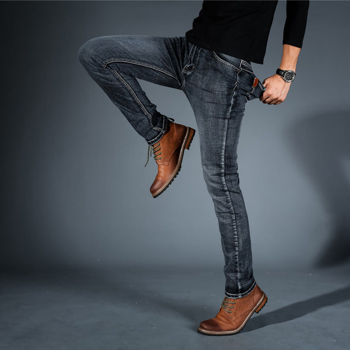 Elian - Schmal geschnittene Stretch-Jeans