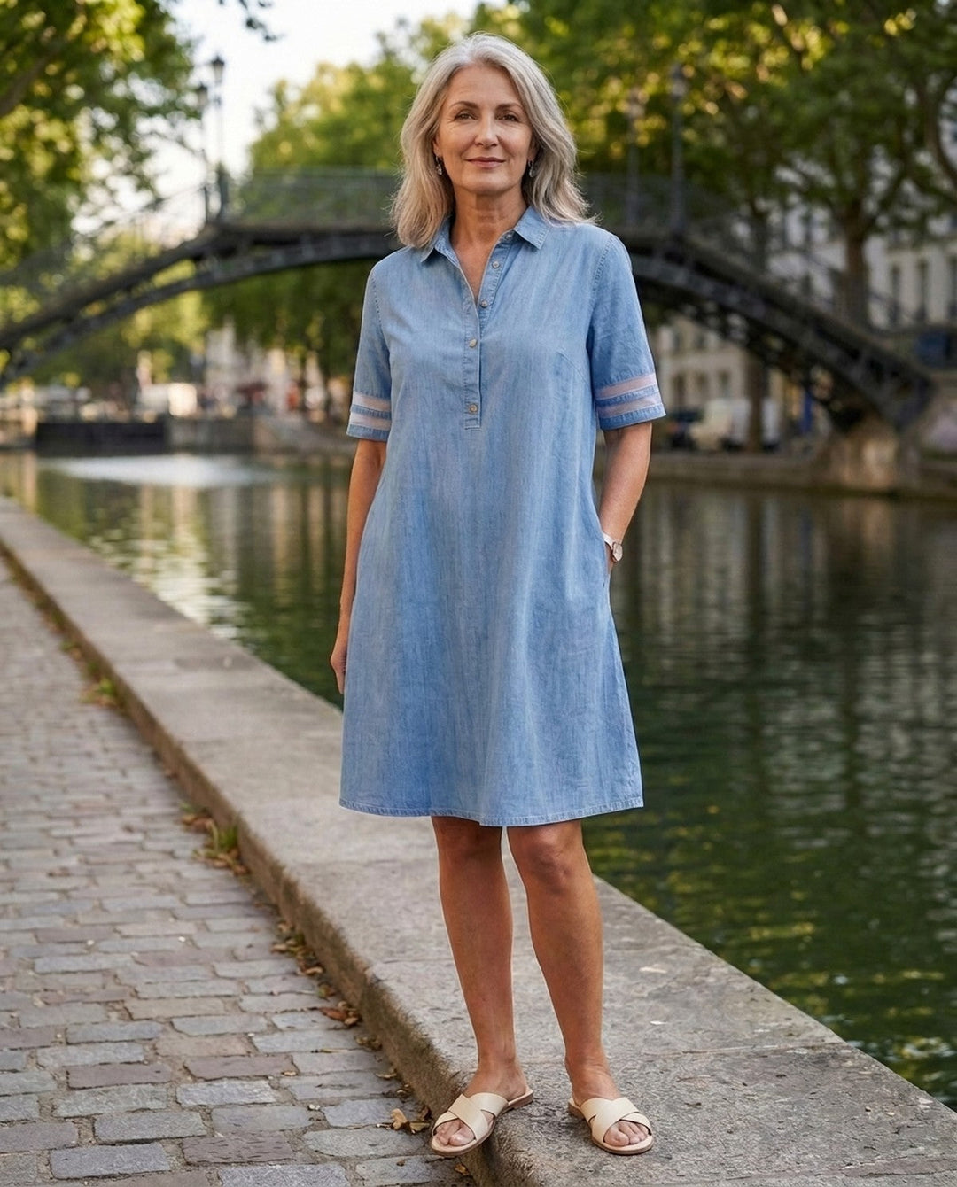 Corinna - Leichtes A-Linienkleid