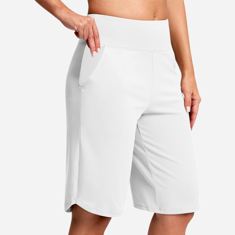 Odeliora - Komfortable Bermuda-Shorts mit hoher Taille