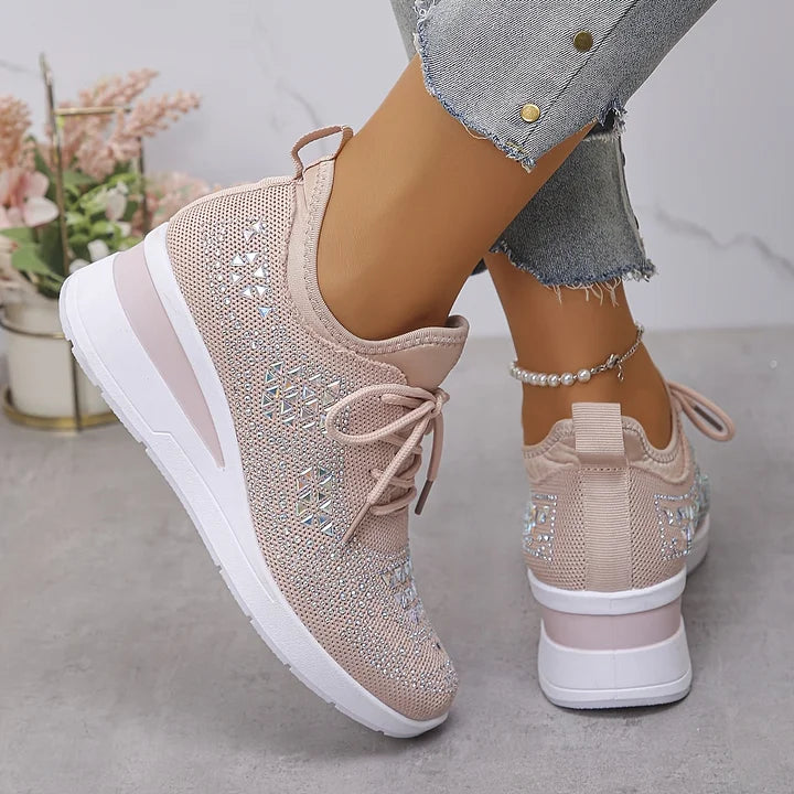 Zorielle - Glänzender Slip-on-Sneaker