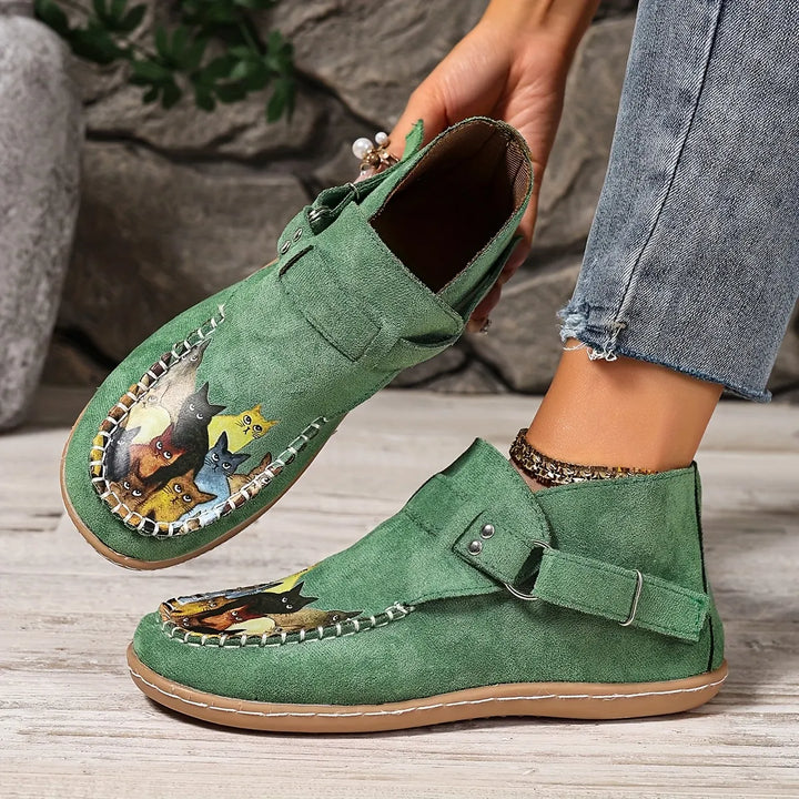 Cara - Bequemer Slipper mit Schnallendetail