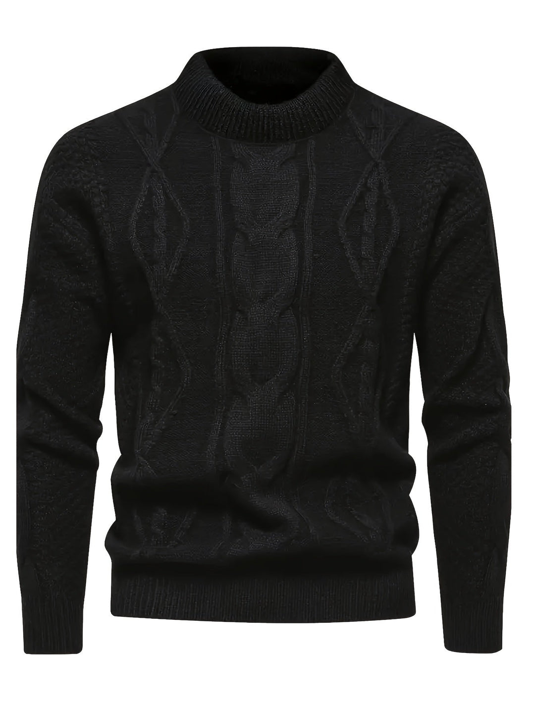 Kael - Strickpullover mit Stehkragen