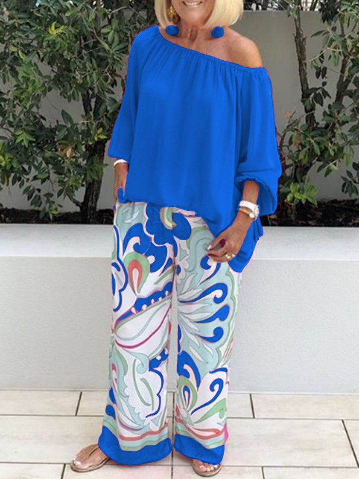 Brinette - Set aus Bluse und weiter Hose