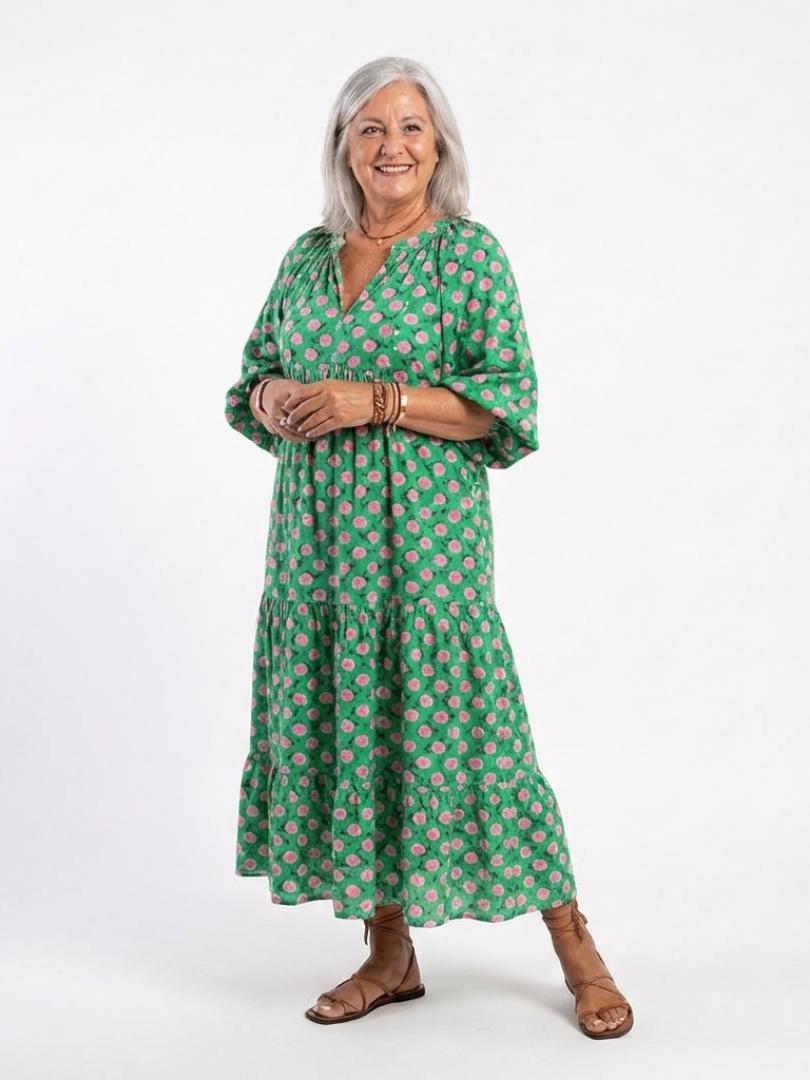 Emmera - Luftiges gestuftes Sommerkleid