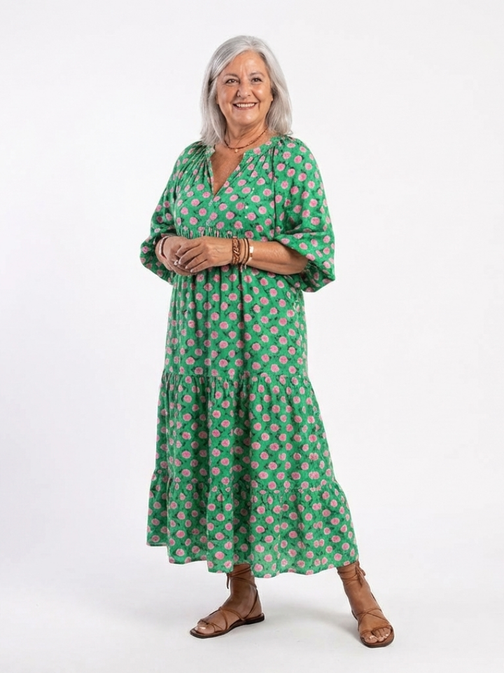 Emmera - Luftiges gestuftes Sommerkleid