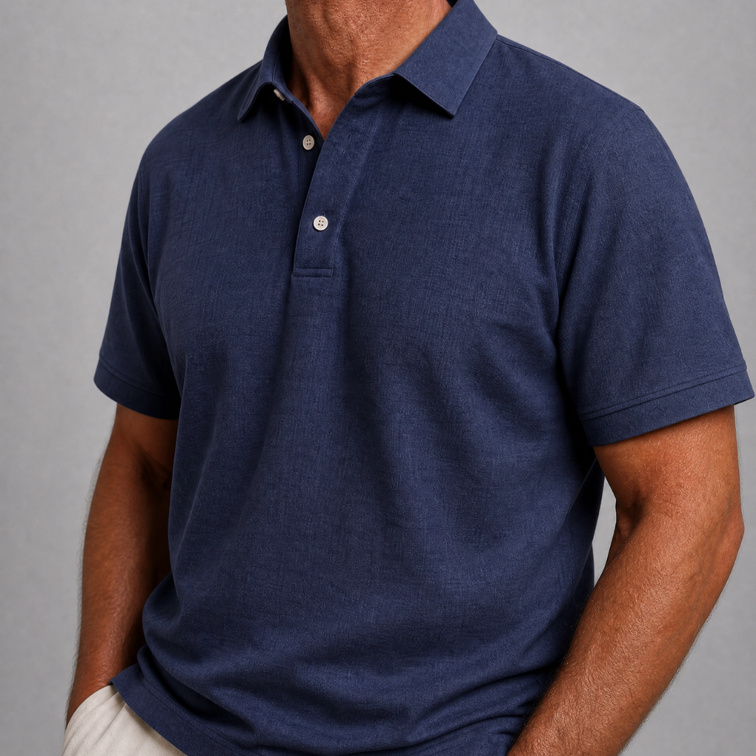 Fenwick - leichtes Leinen-Poloshirt