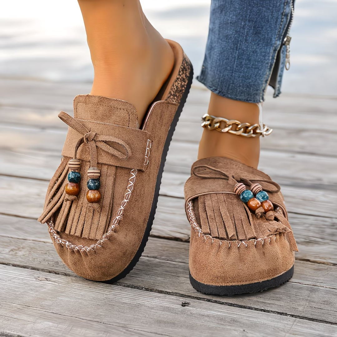 Quinara - Verzierte Slip-On-Mokassins
