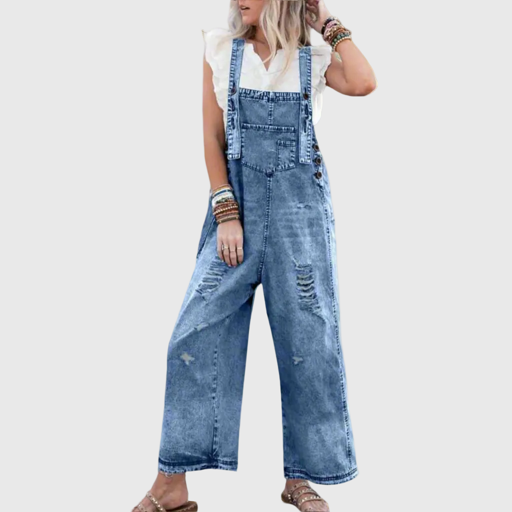 Yuna - Jumpsuit mit Vintage-Waschung