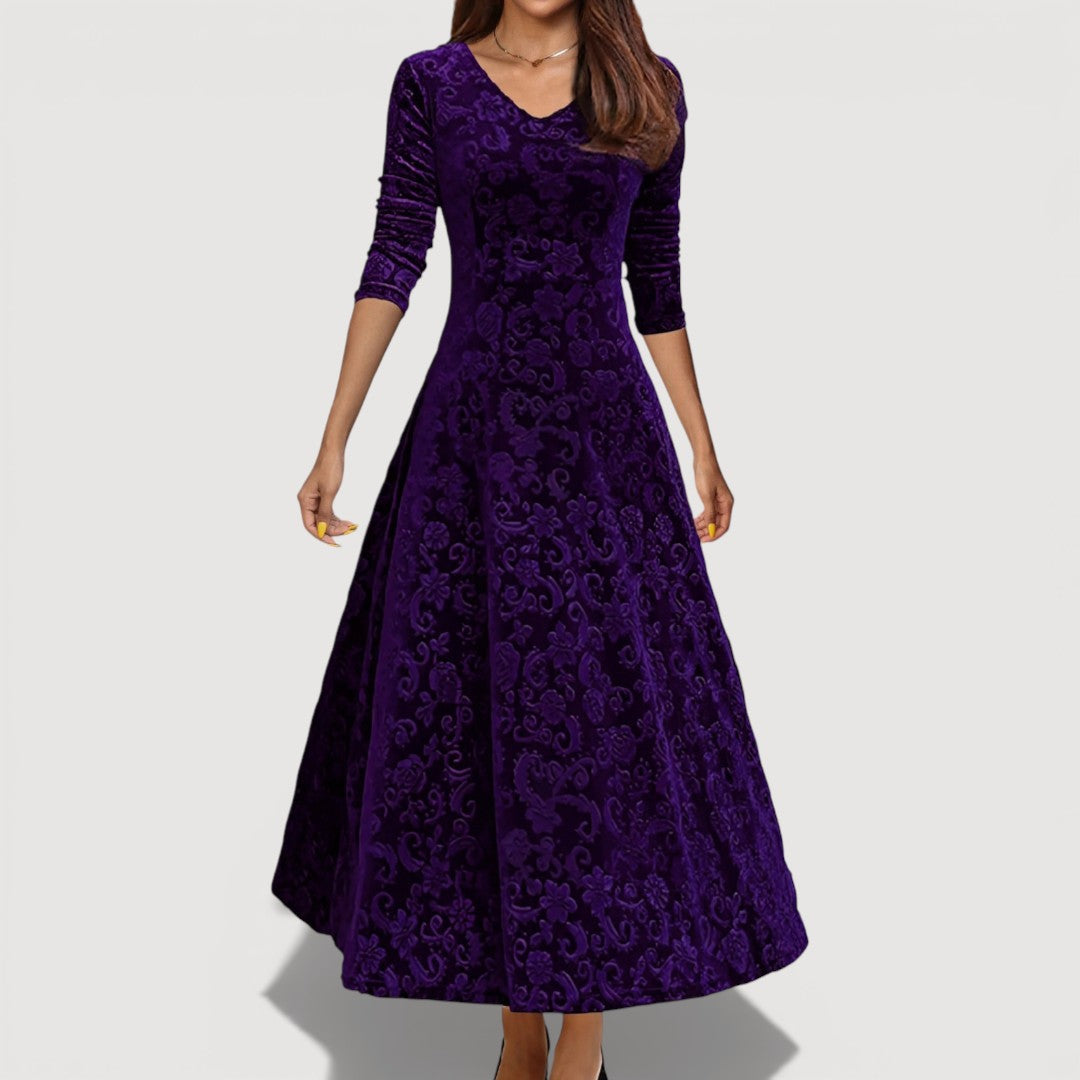 Orliya - Luxuriöses Soft-Touch-Abendkleid