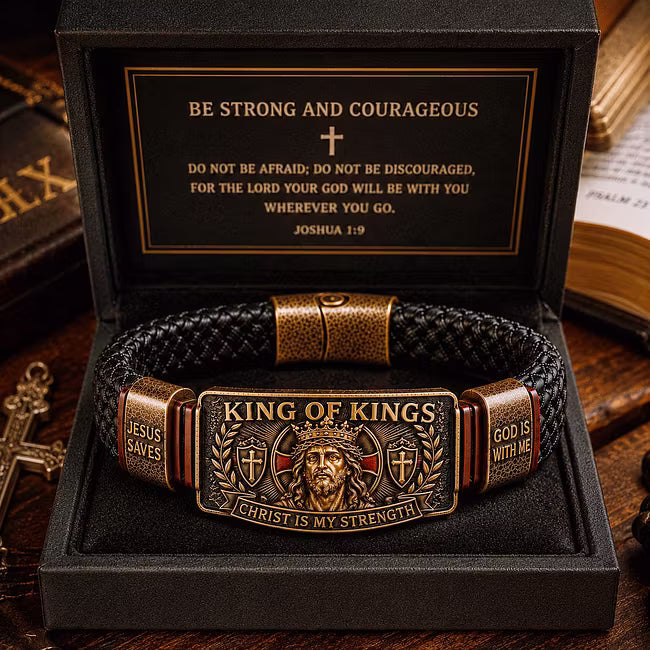 Ezren - christliches Armband „König der Könige“