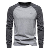 Arvex - Soft-Touch Langarm-T-Shirt mit Rundhalsausschnitt