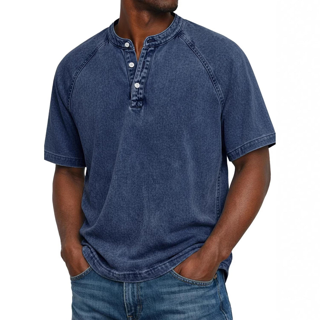 Flynn - Weiches T-Shirt mit Vintage-Waschung