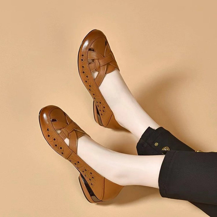 Noemi - Komfortable Cut-out-Ballerinas