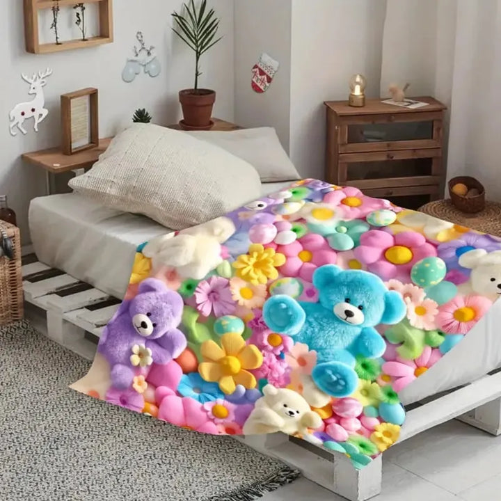 Bellis - Weiche Wohndecke