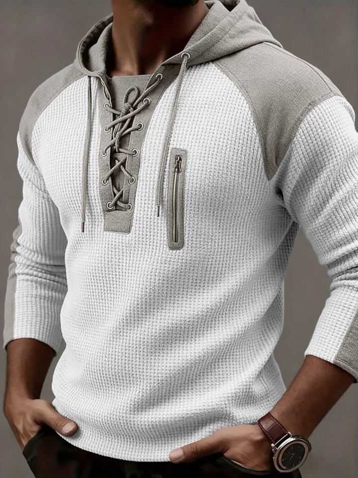 Ashcombe - Kuscheliger gerippter Hoodie