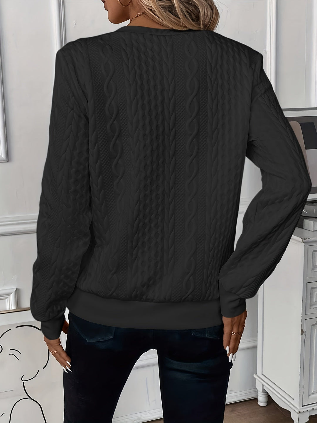 Delorina - Soft-Touch Reißverschluss-Pullover
