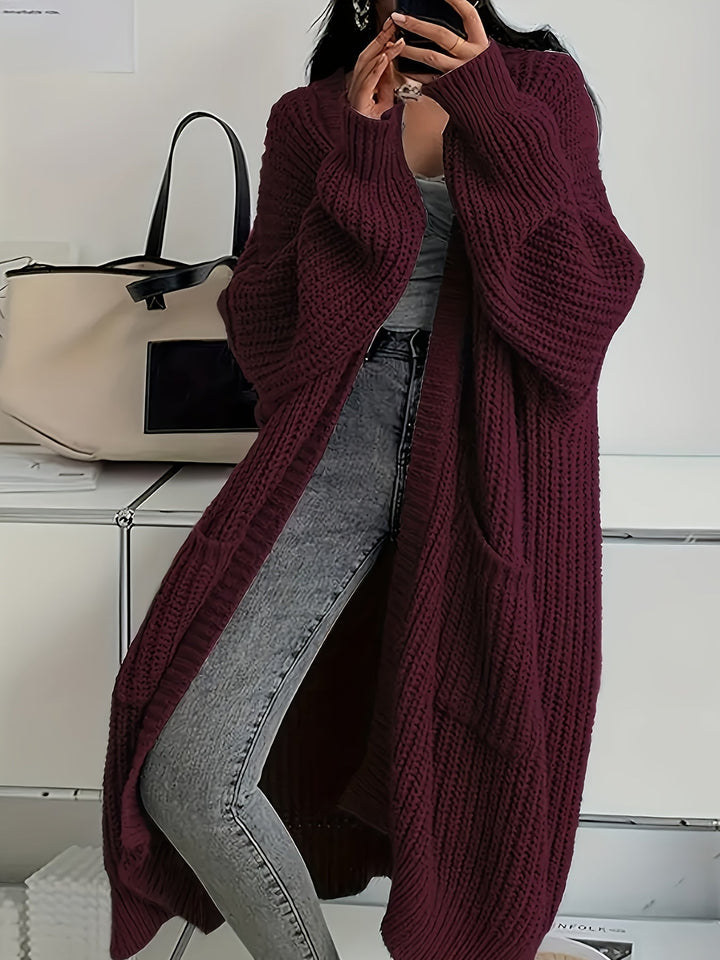 Rosalienne - Weichgriffiger Longcardigan