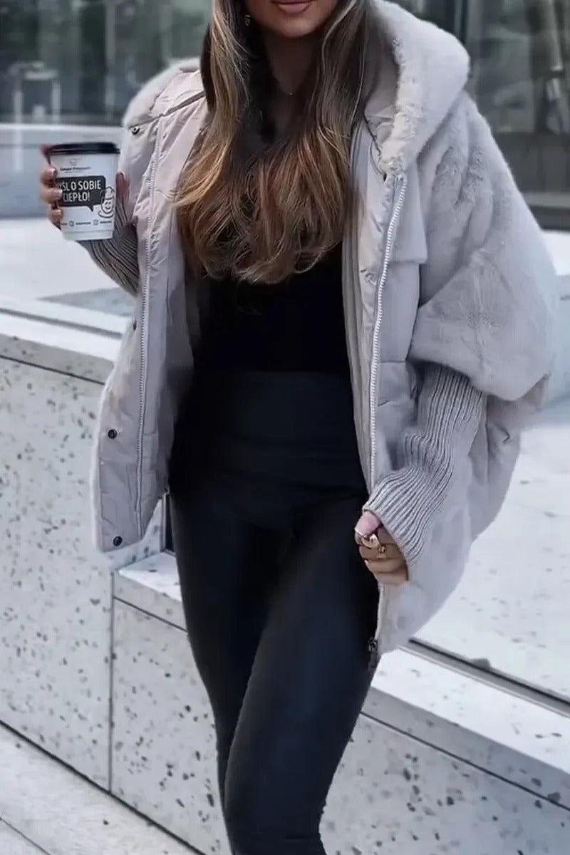 Audra - wärmeisolierte Winterjacke mit Kapuze