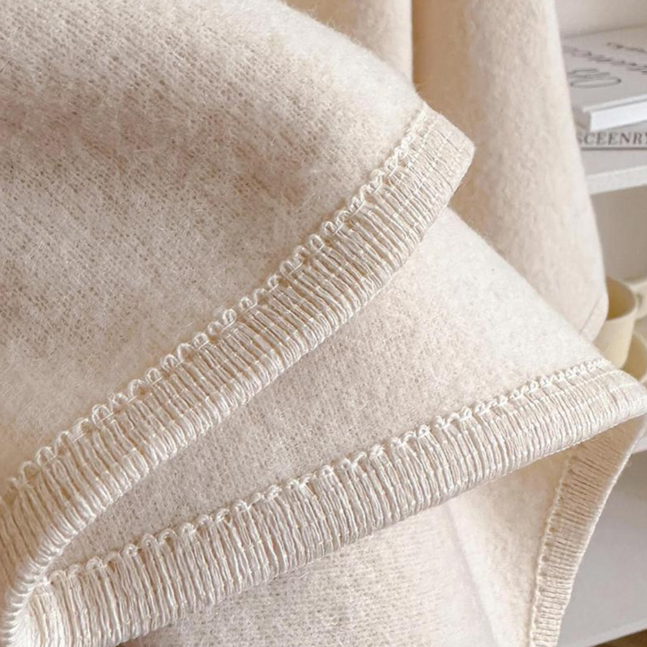 Teysia - drapierter Schal mit Soft-Touch-Finish