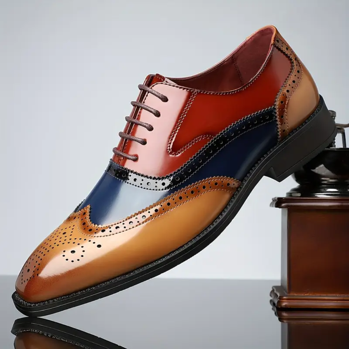 Nalos - Handgefertigte Vollbrogue-Oxford-Schuhe