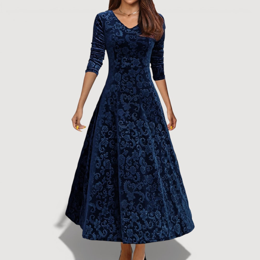 Orliya - Luxuriöses Soft-Touch-Abendkleid