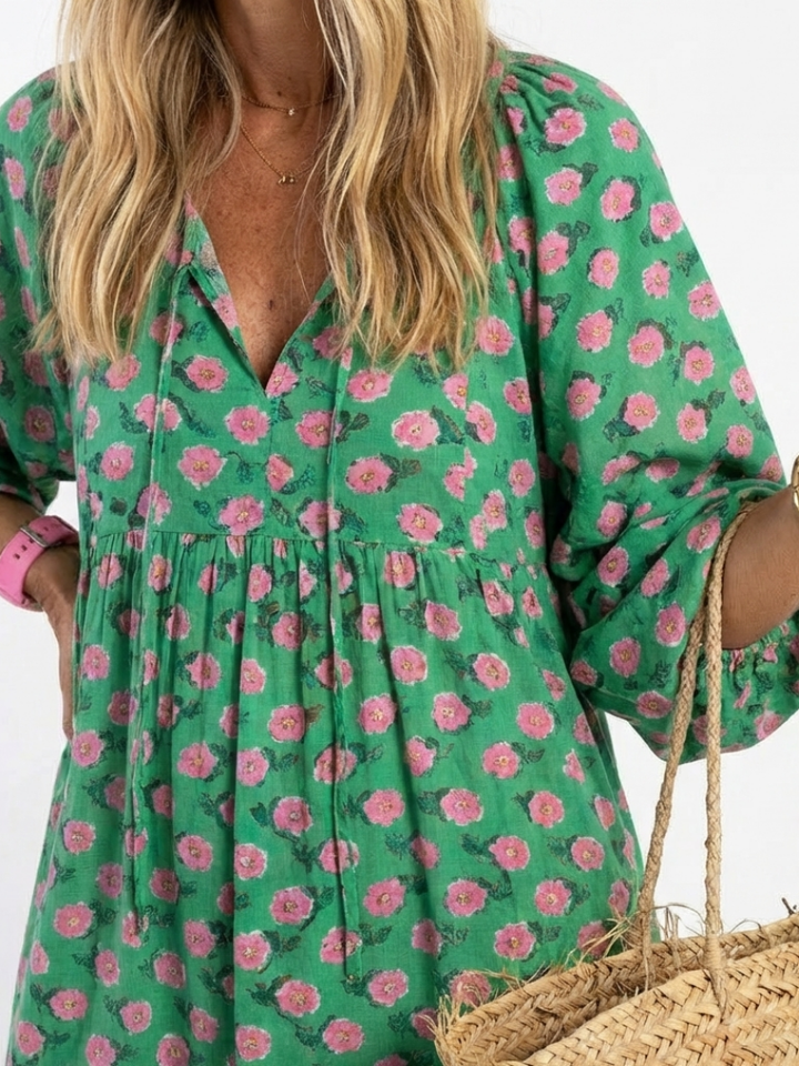 Emmera - Luftiges gestuftes Sommerkleid