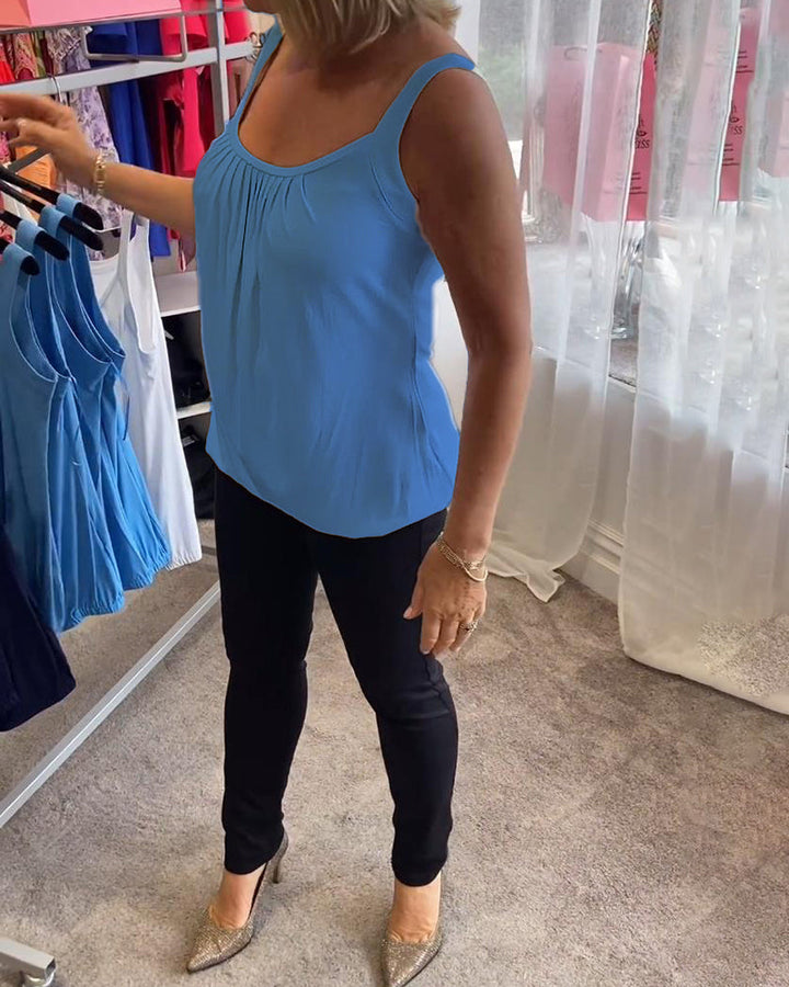 Corina - Softtouch-Tanktop mit U-Ausschnitt