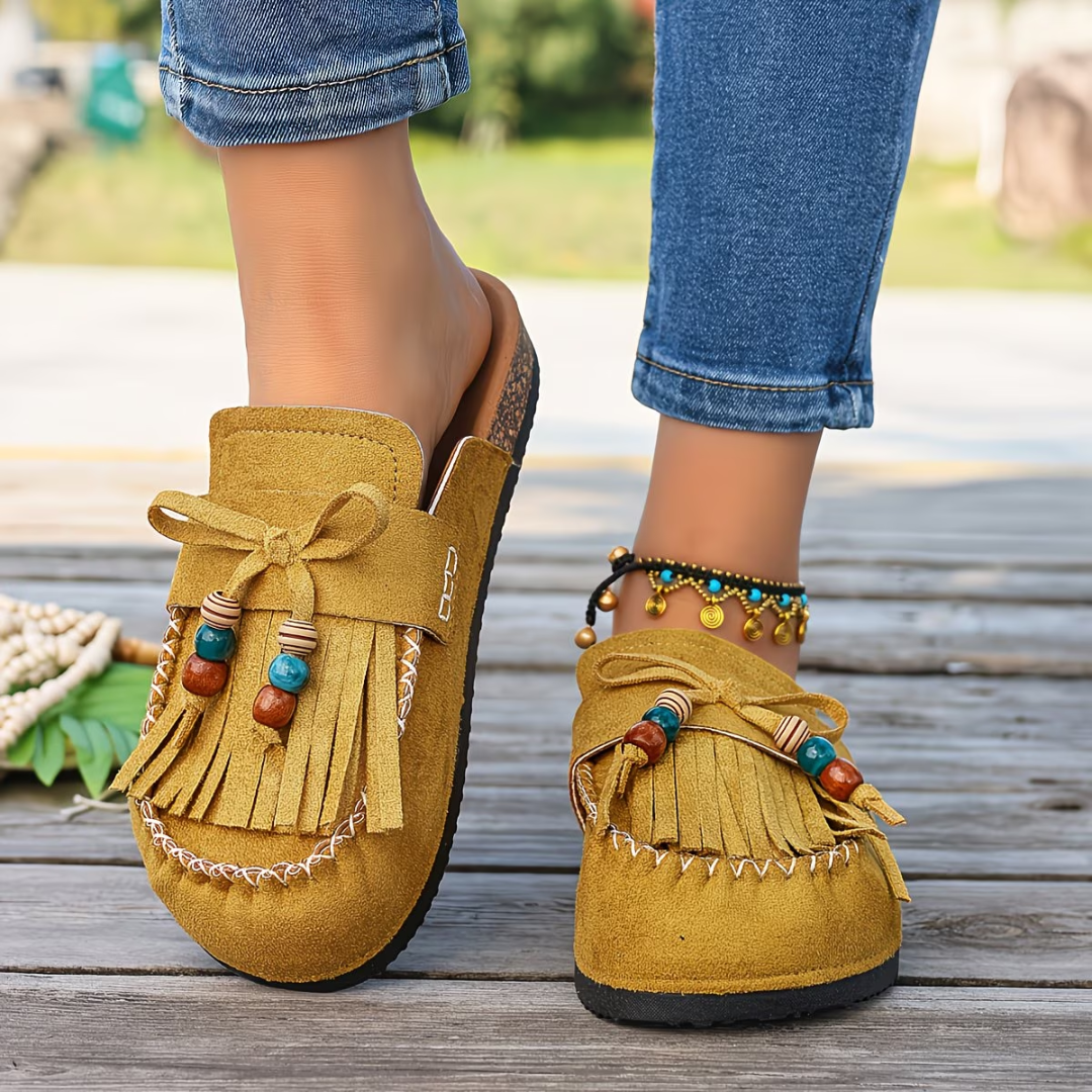 Quinara - Verzierte Slip-On-Mokassins
