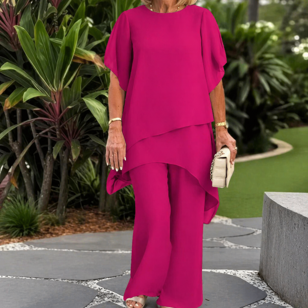 Jessenia - Set aus Lagenlook-Tunika und Hose