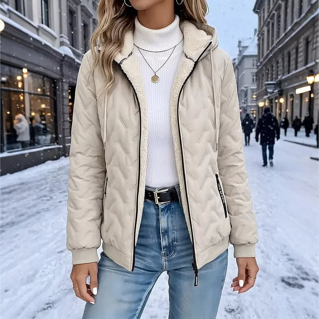Beata - Weicher Zip-Hoodie