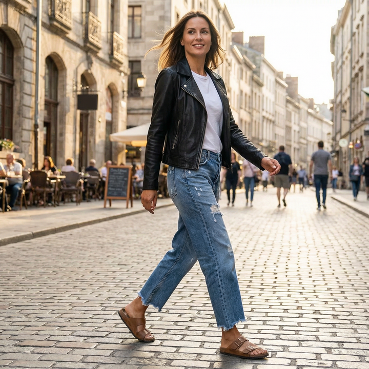 Zelda - Verkürzte Premium-Stretch-Jeans