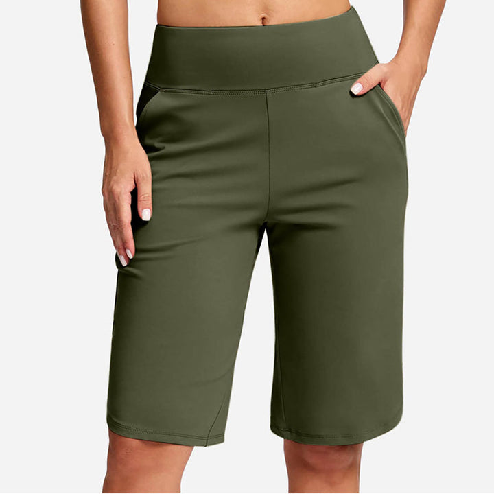 Odeliora - Komfortable Bermuda-Shorts mit hoher Taille