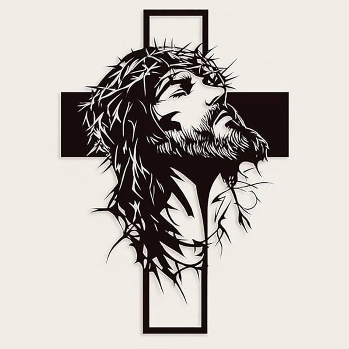 Vearin - Jesus-Kreuz Wanddekoration