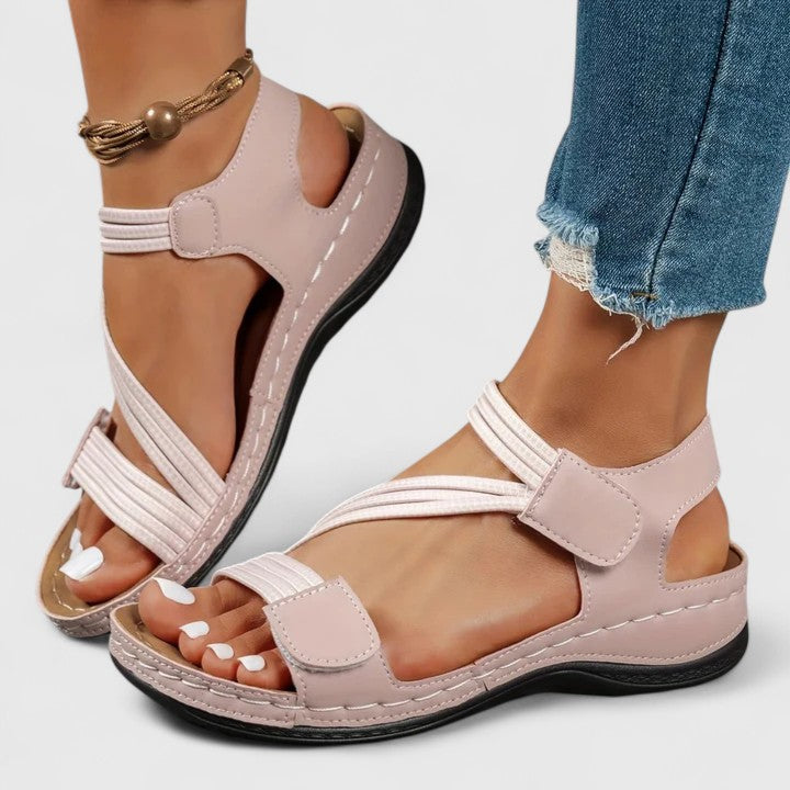Francine - gepolsterte orthopädische Sandalen