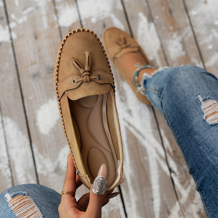 Stella - Gepolsterter Quasten-Loafer