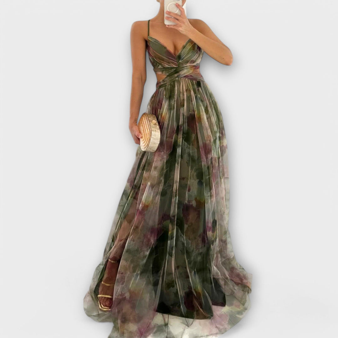 Veyna - figurformendes Maxikleid
