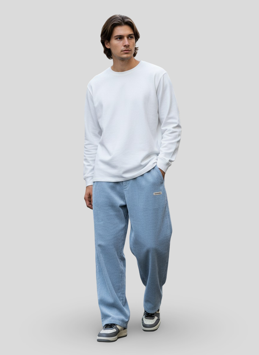Zaylor - Weiche Wide-Leg-Hose