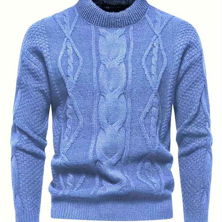 Kael - Strickpullover mit Stehkragen