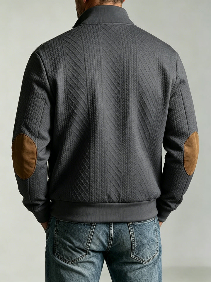 Flyn - Strukturierte Collegejacke