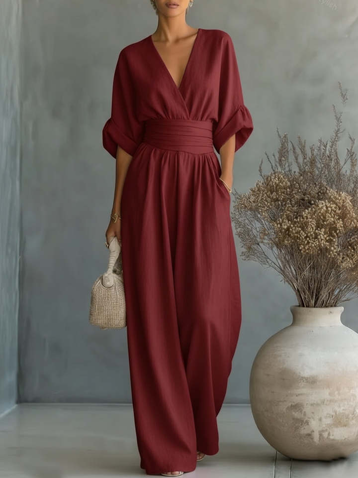 Ainslee - weicher, weit geschnittener Jumpsuit