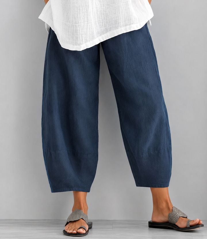 Eulorine - weite Hose mit weicher Haptik