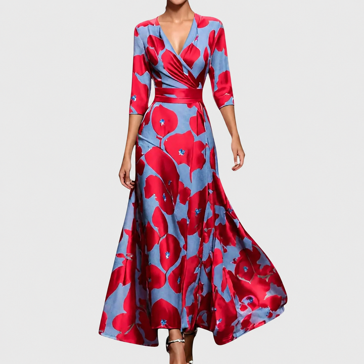 Floriana - Soft-Touch-Maxikleid