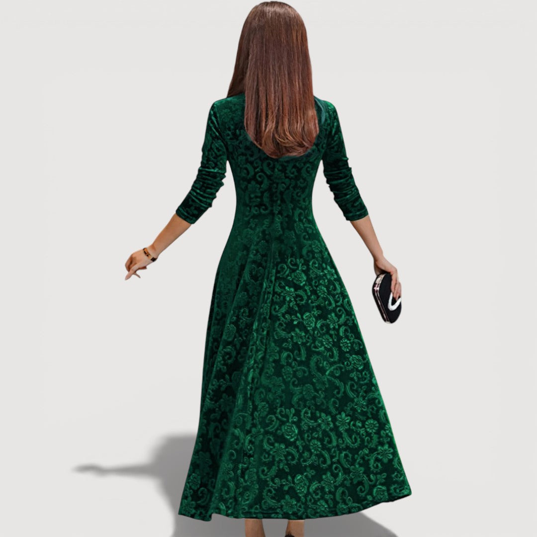Orliya - Luxuriöses Soft-Touch-Abendkleid
