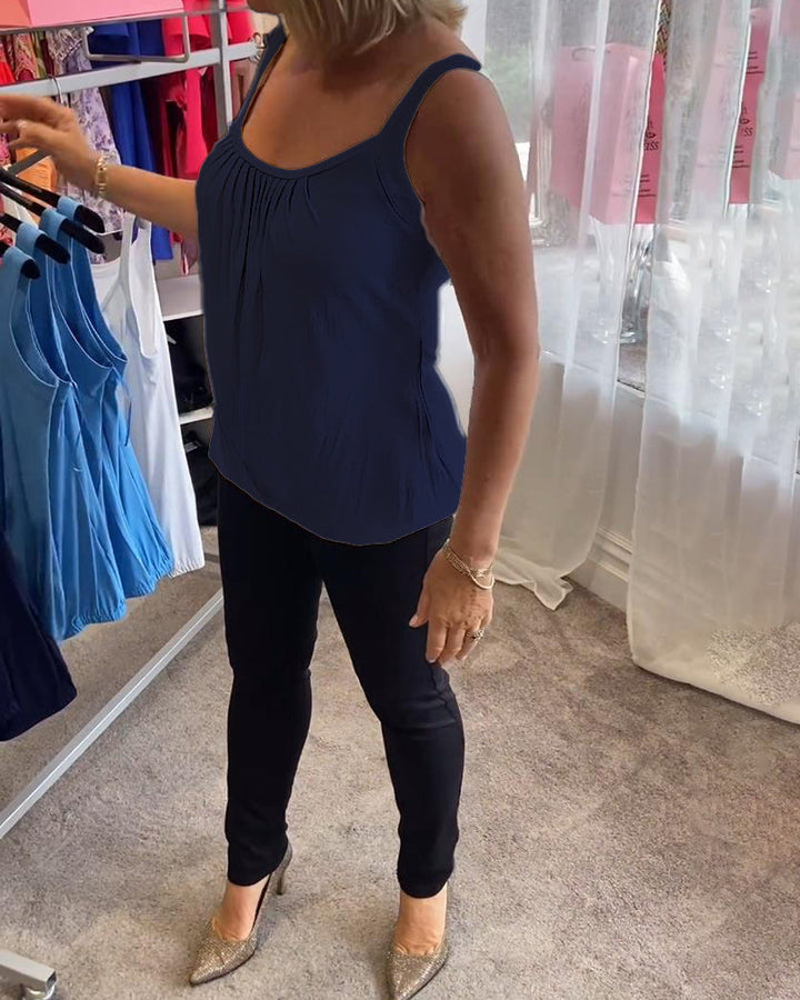 Corina - Softtouch-Tanktop mit U-Ausschnitt