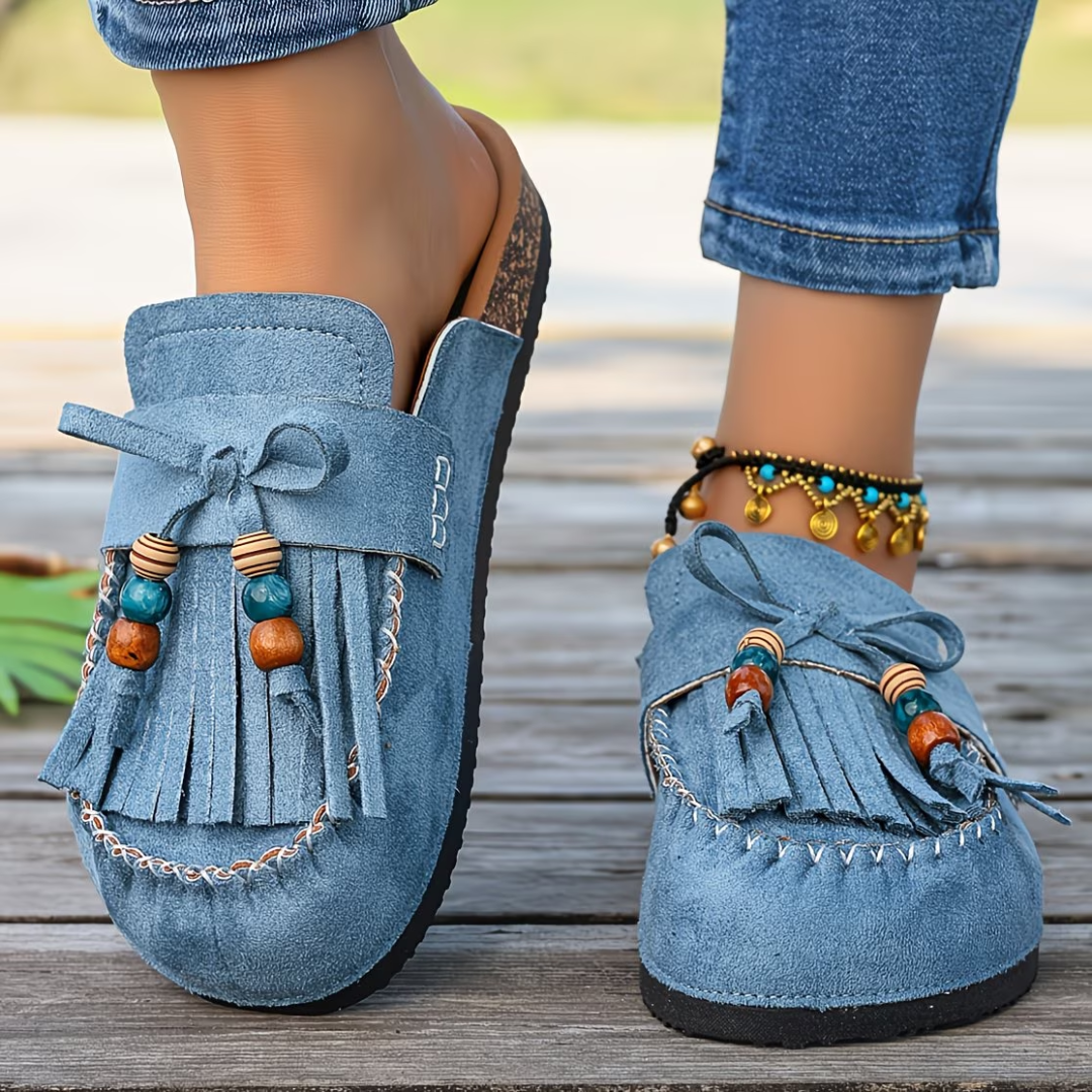 Quinara - Verzierte Slip-On-Mokassins