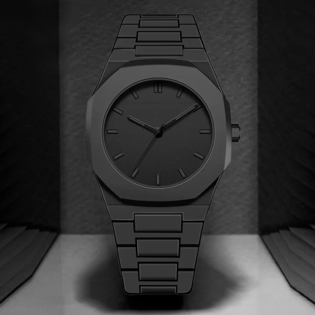 Nevrick - Achteckige Camouflage-Uhr