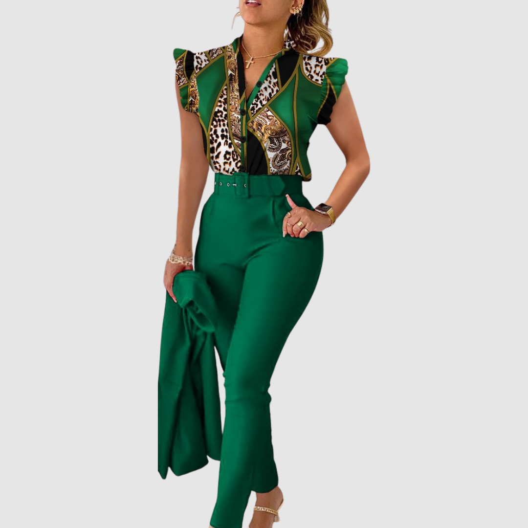 Ginevra - Zweiteiliges Boho-Set mit weicher Haptik