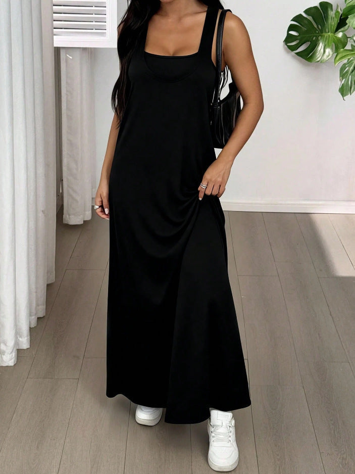 Evania - Lagenlook-Maxikleid-Set