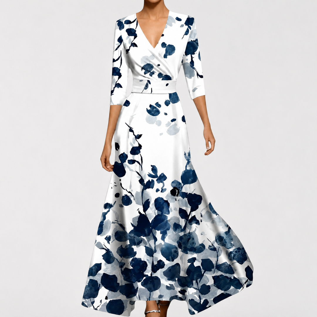 Floriana - Soft-Touch-Maxikleid
